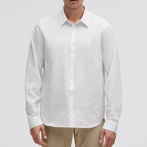 BNWT Lululemon New Venture Long-Sleeve Shirt Classic-Fit, White, XS